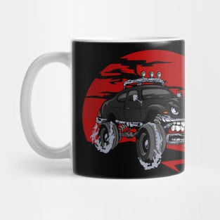 BLACK MONSTER CAR Mug